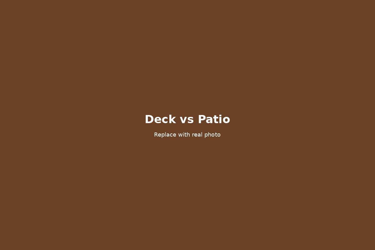 Wood Deck vs. Paver Patio — Which Is Better?
