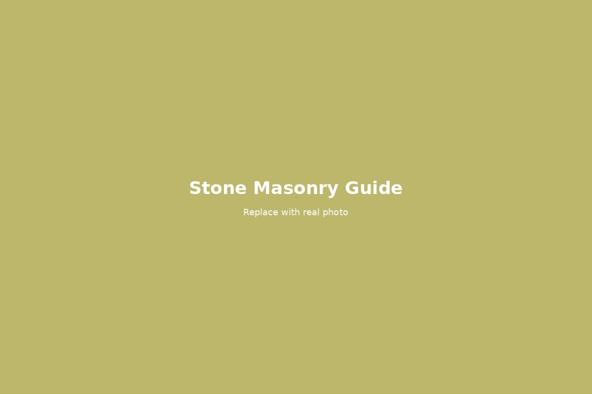 Stone Masonry: A Guide to Its Classifications