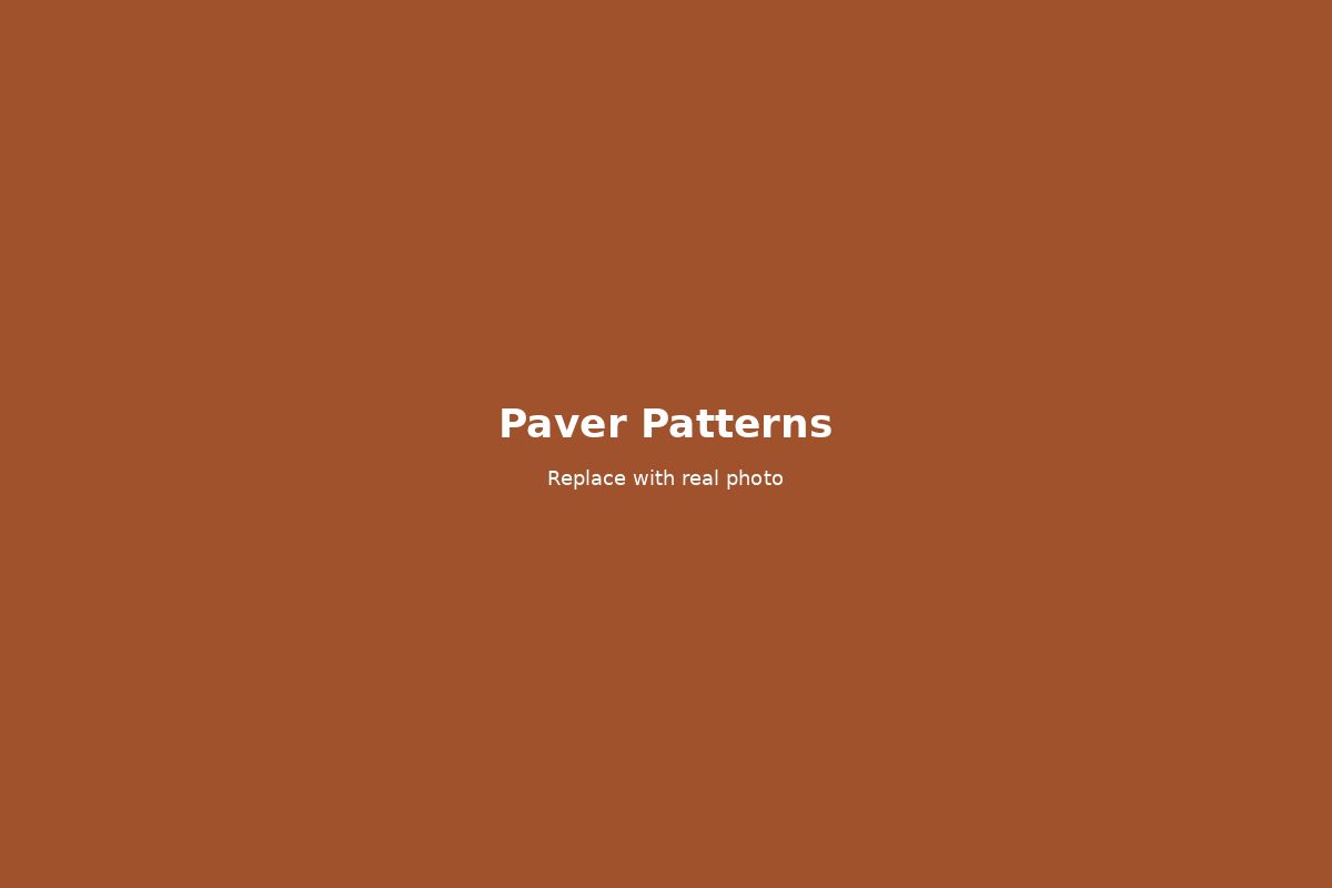 Choosing a Paver Pattern That Actually Holds