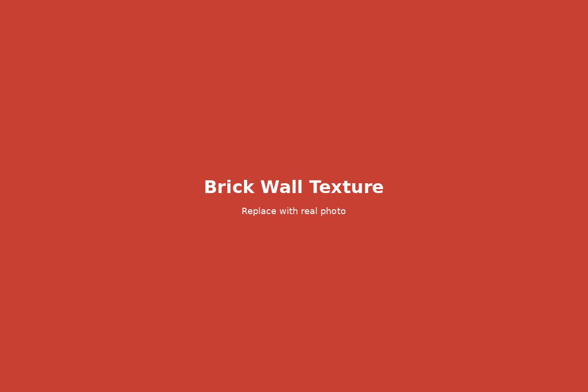 Red brick wall texture