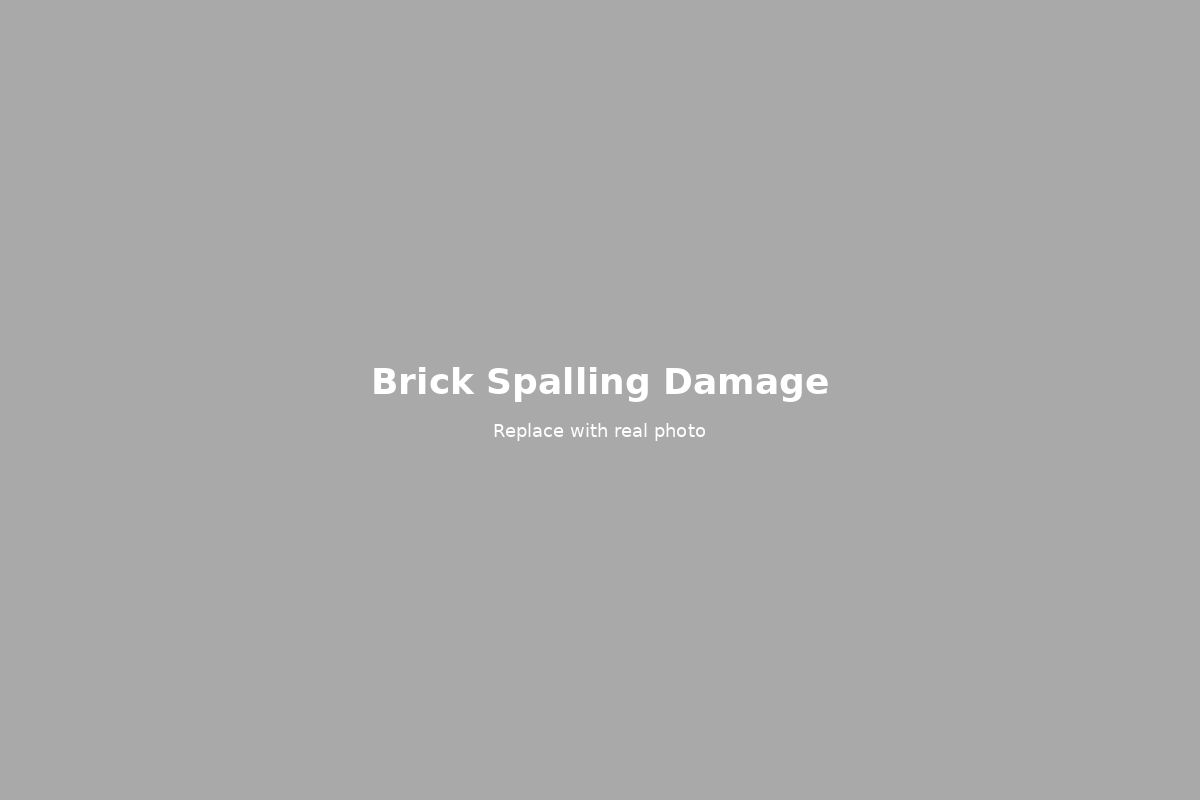 Chimney Brick Spalling — What Causes It